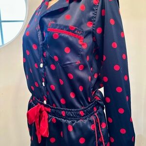 Abercrombie & Fitch Sleepwear Satin Short Set Sz M